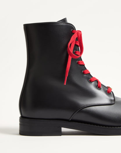 Punx Calfskin Combat Boot
