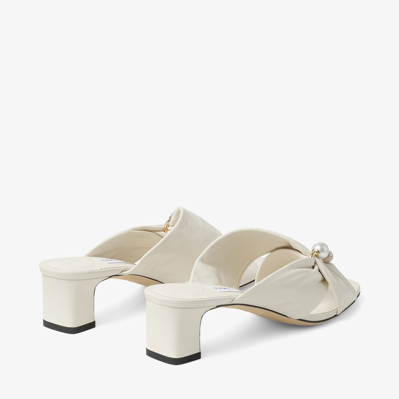 Rafi 45 Latte Soft Glove Leather Sandals