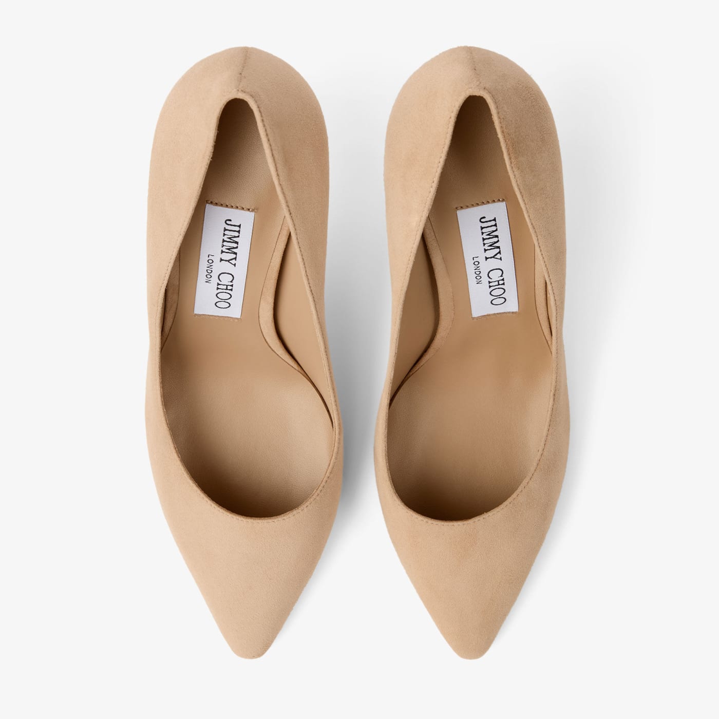 Romy 85 Chai Tonal Suede Pumps