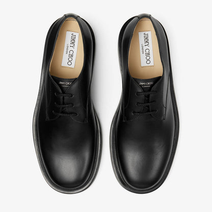Rowan Derby Black Box Calf Leather Loafers