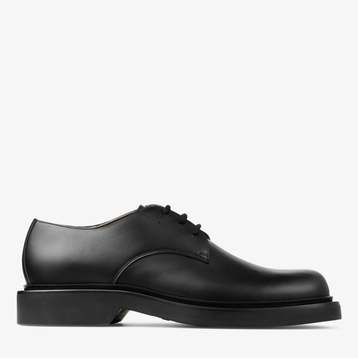 Rowan Derby Black Box Calf Leather Loafers