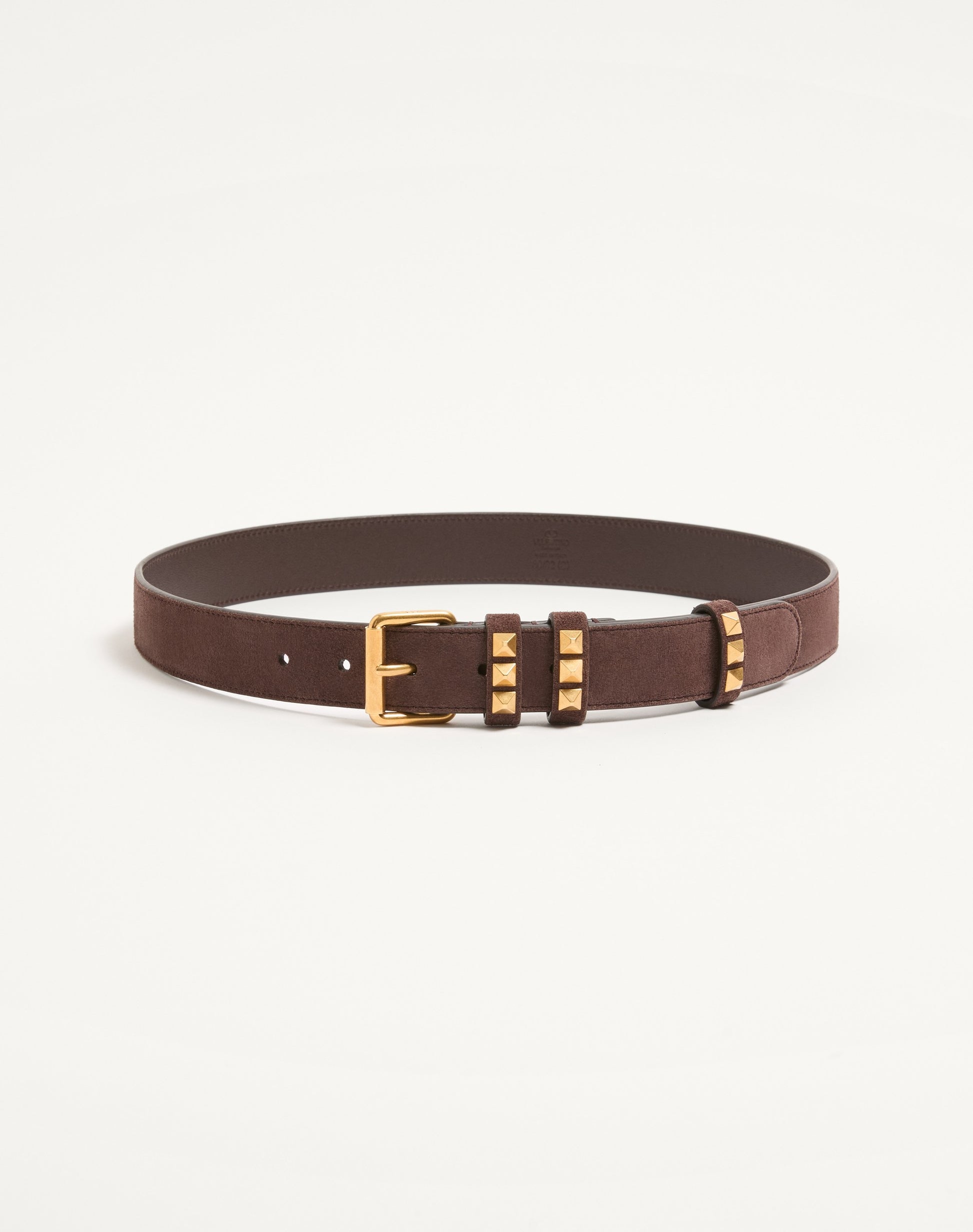Rockstud Belt In Suede 30 Mm