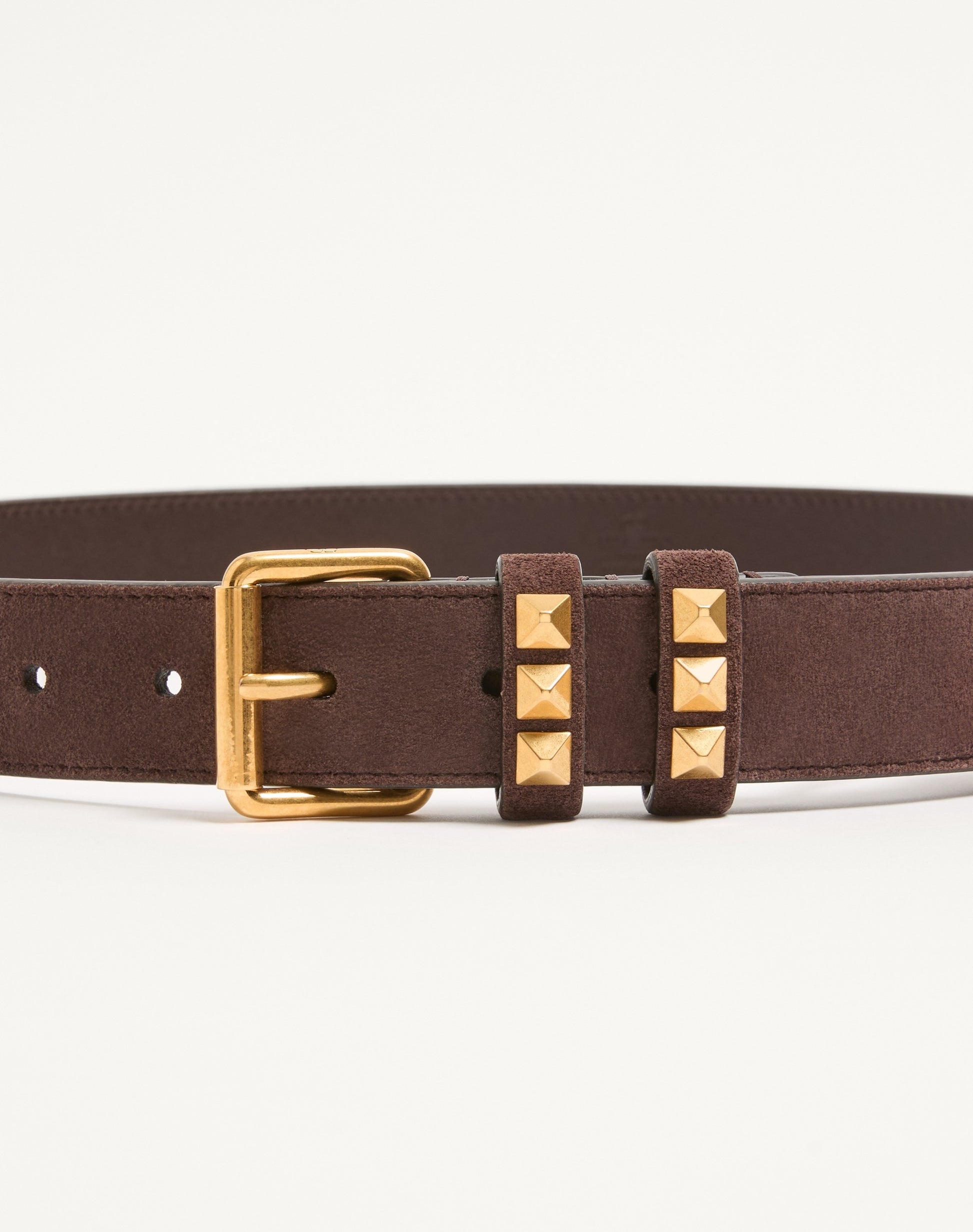 Rockstud Belt In Suede 30 Mm