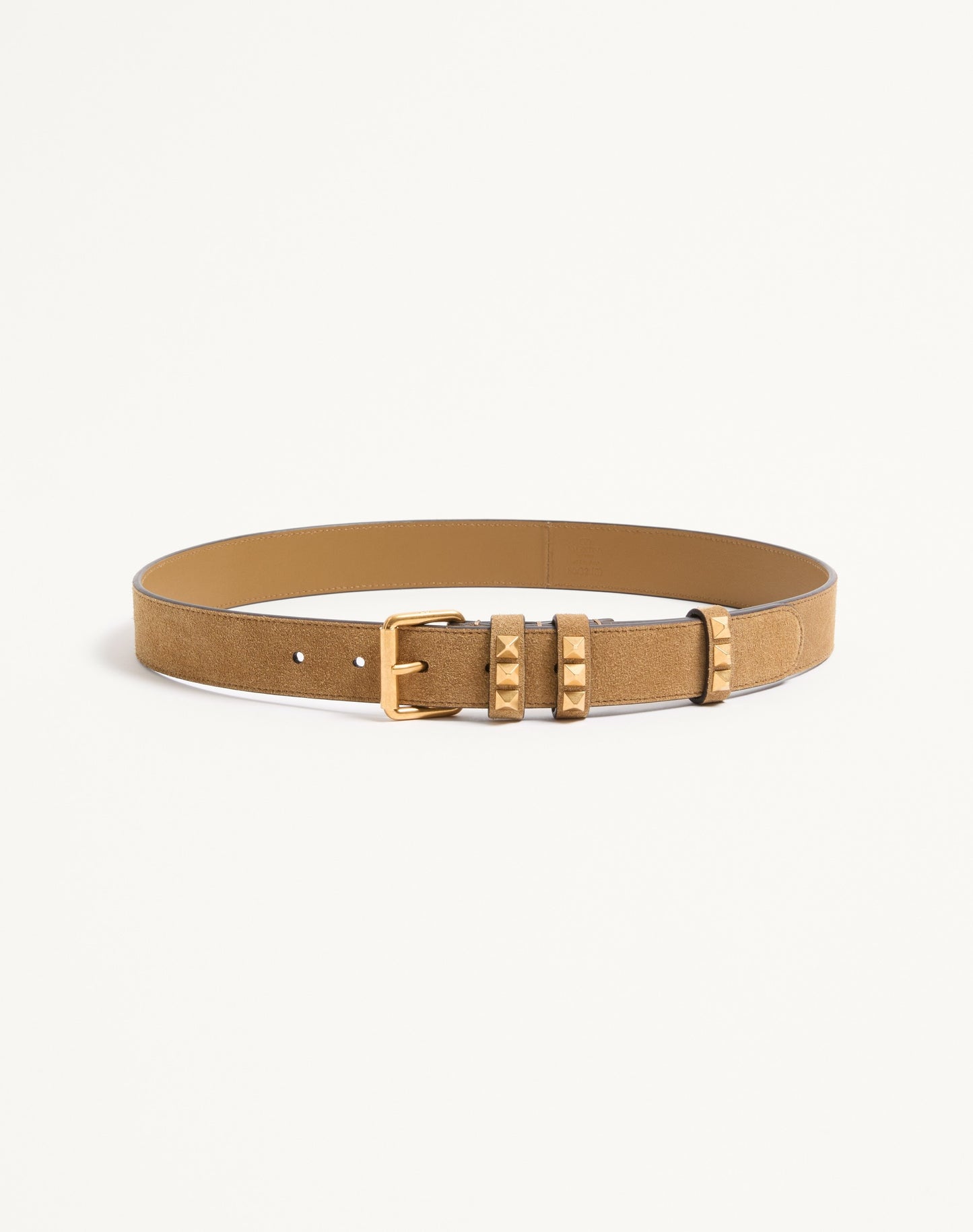 Rockstud Belt In Suede 30 Mm