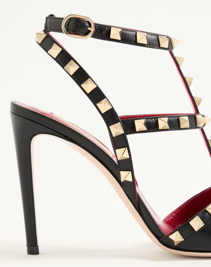 Rockstud Kidskin Pumps 100mm