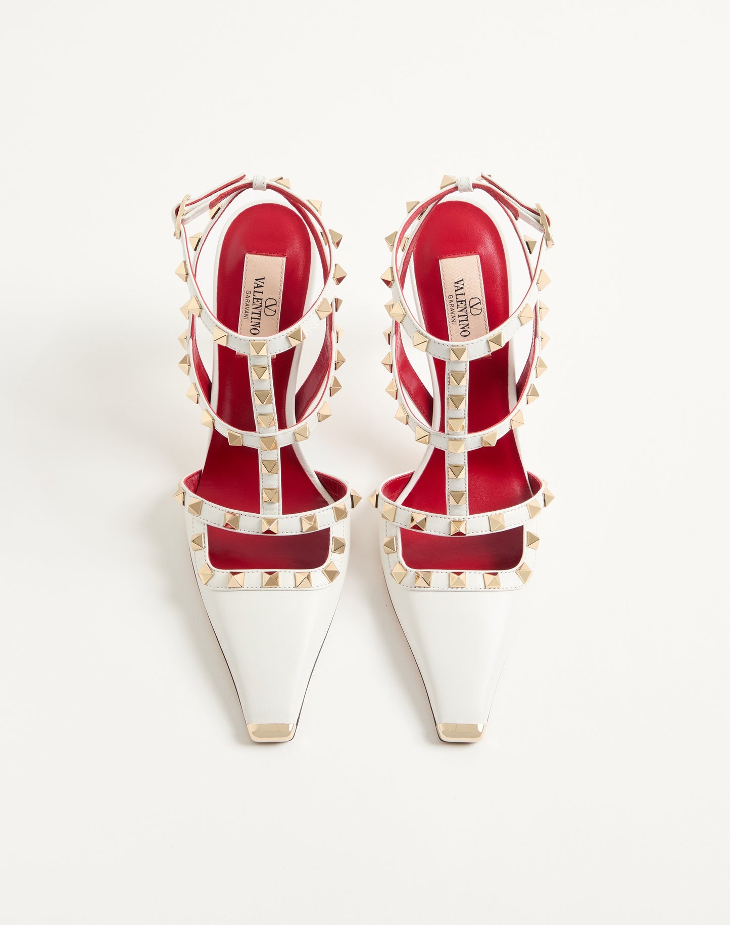 Rockstud Kidskin Pumps 100mm