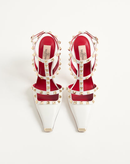 Rockstud Kidskin Pumps 100mm