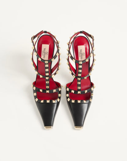 Rockstud Kidskin Pumps 100mm