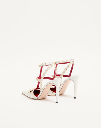 Rockstud Kidskin Pumps 100mm