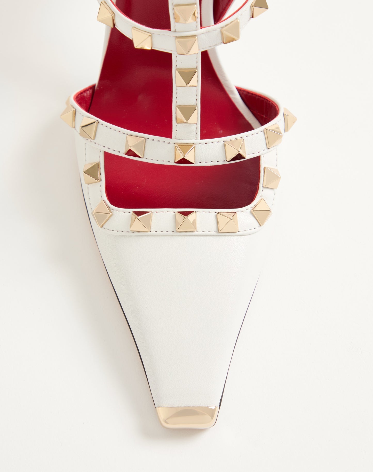 Rockstud Kidskin Pumps 100mm