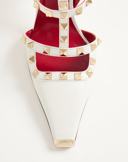 Rockstud Kidskin Pumps 100mm