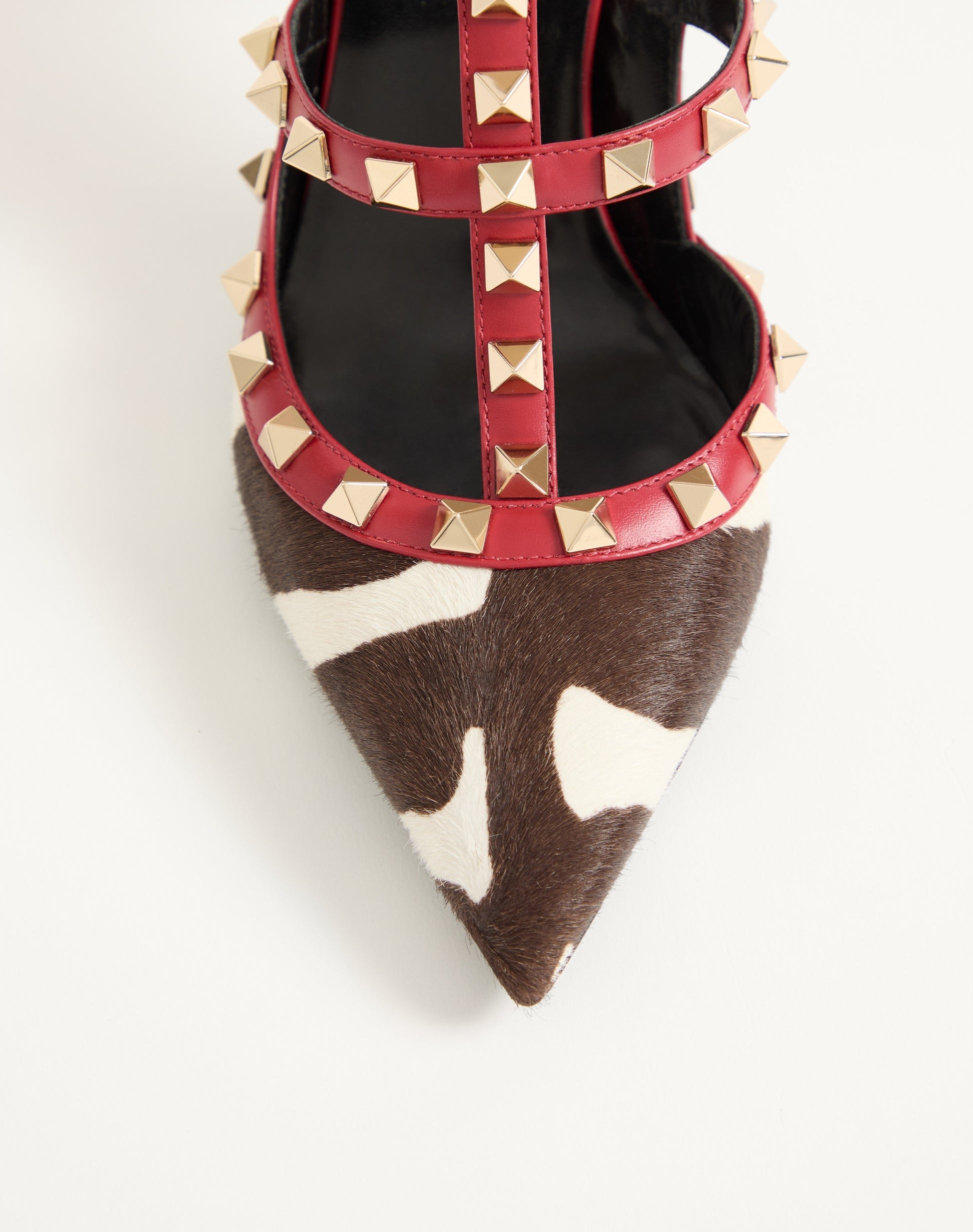 Rockstud Pumps In Pony-effect Calfskin 100mm