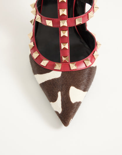 Rockstud Pumps In Pony-effect Calfskin 100mm