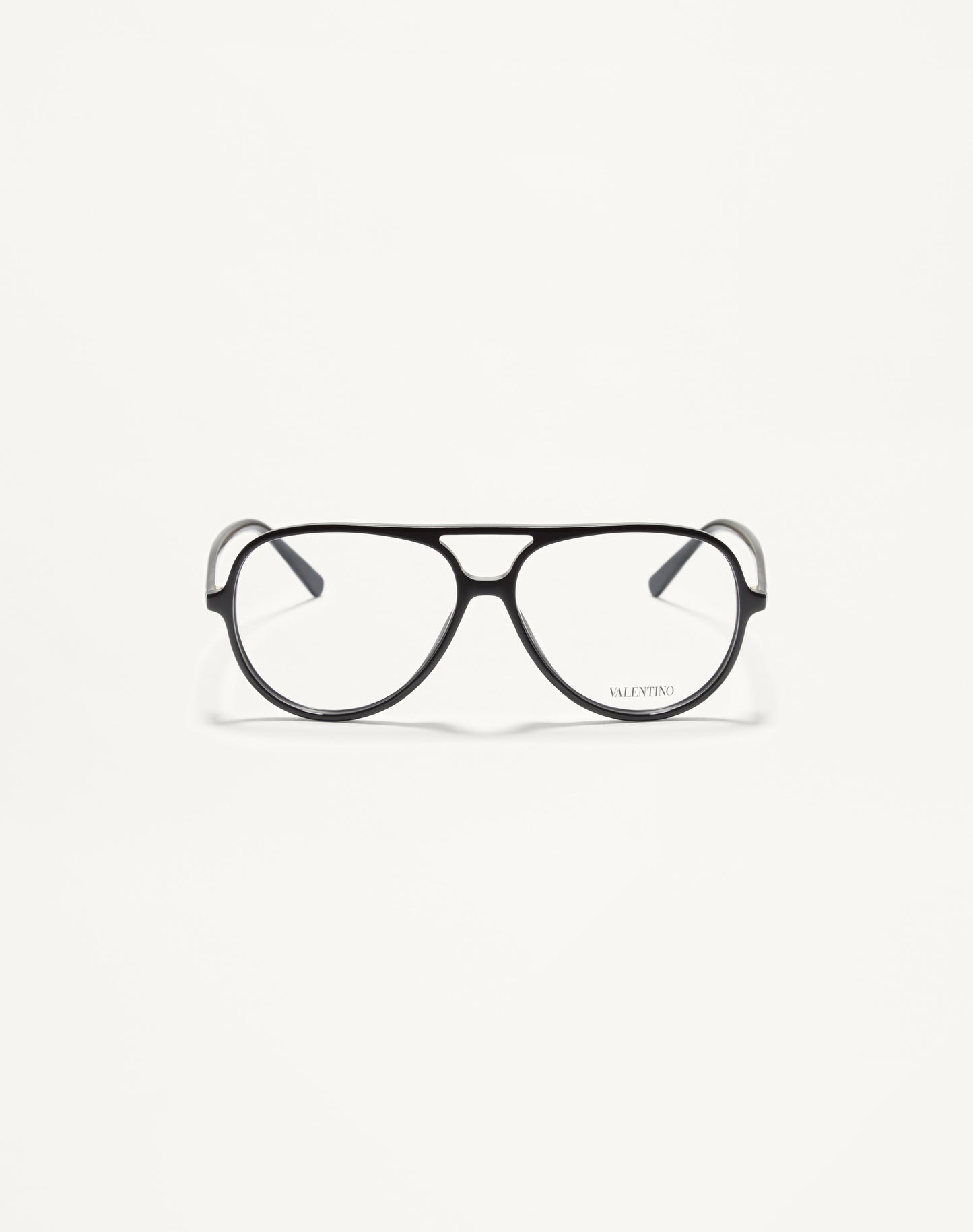 Round Acetate Eyewear in Black