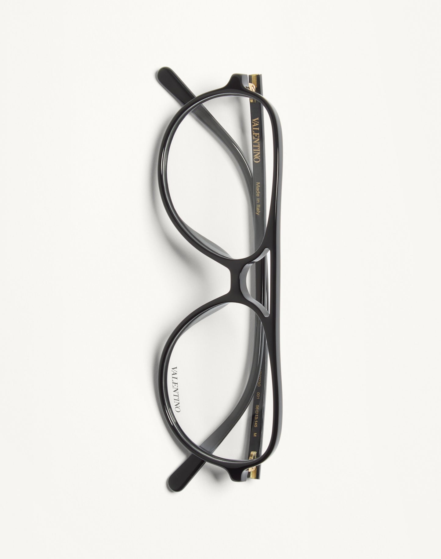 Round Acetate Eyewear in Black
