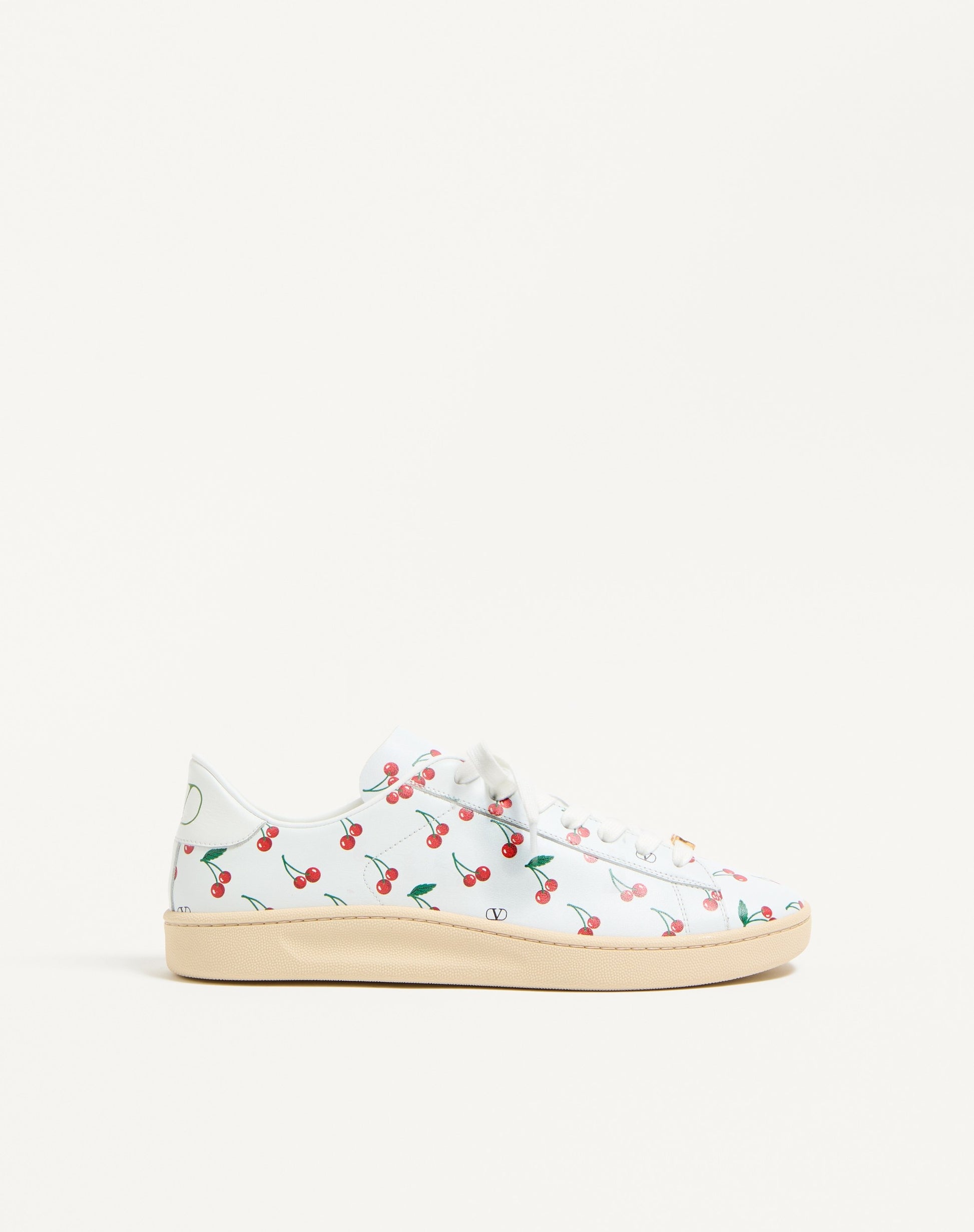 Royco Sneaker In Nappa Calfskin With Cherryfic Pattern