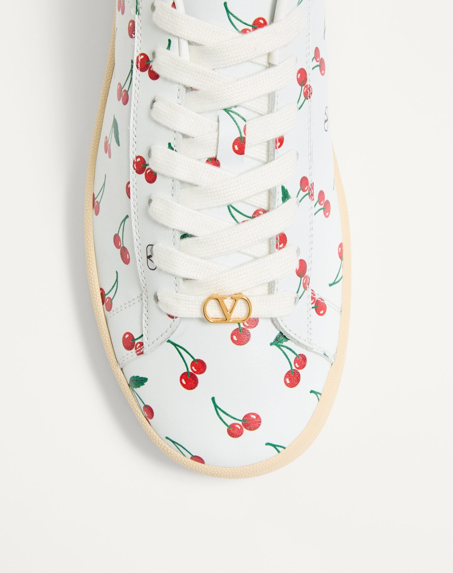 Royco Sneaker In Nappa Calfskin With Cherryfic Pattern