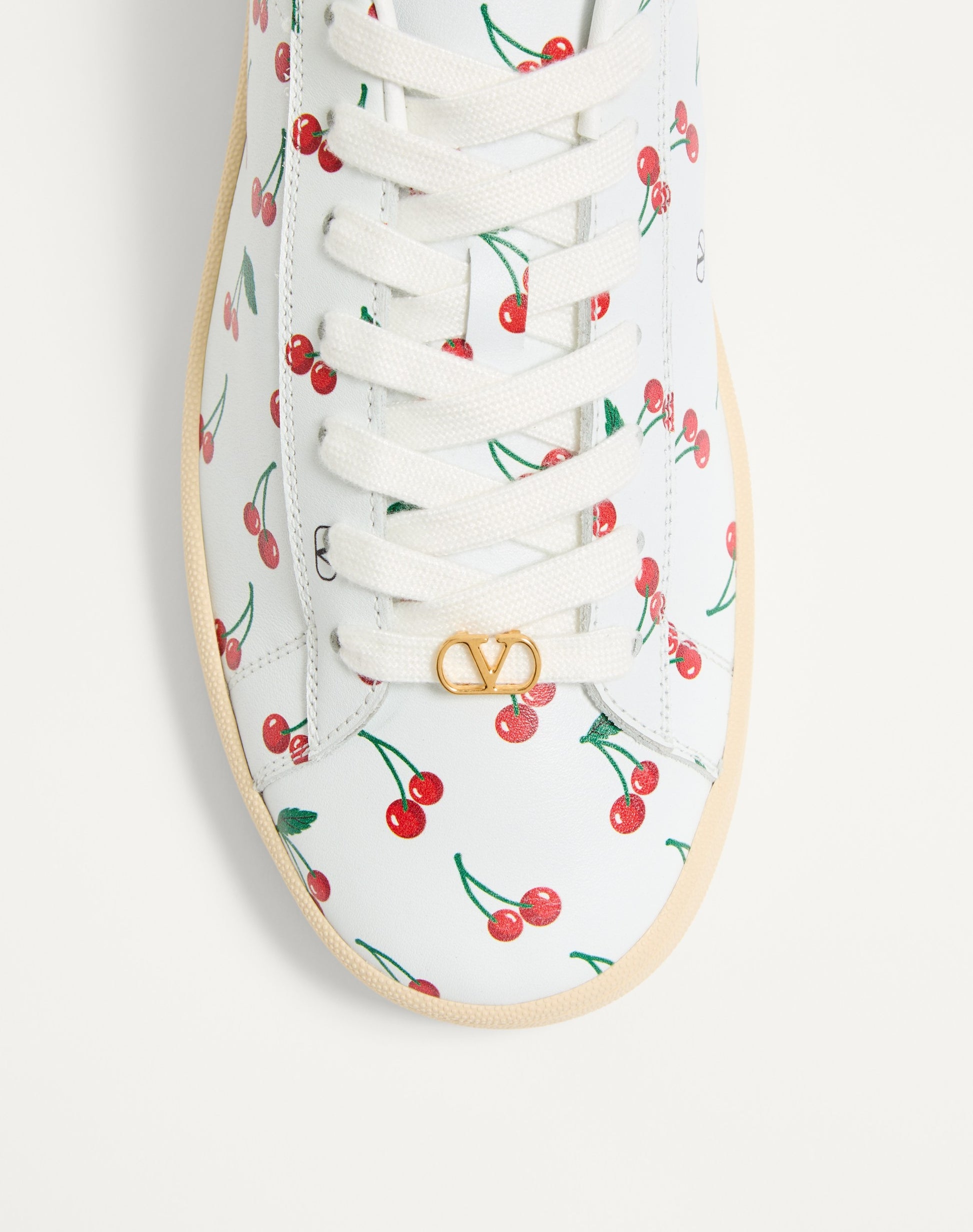 Royco Sneaker In Nappa Calfskin With Cherryfic Pattern