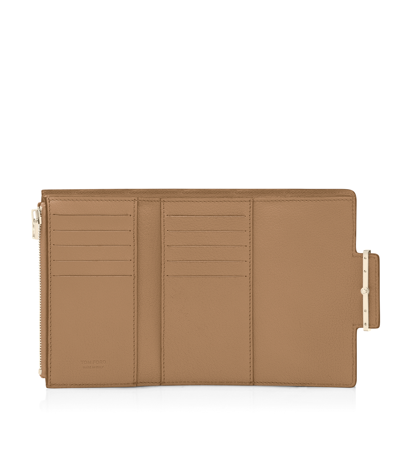 Supple Grain Leather Aube Compact Wallet