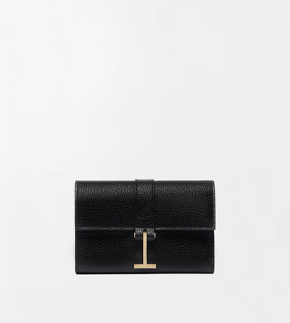 Grain Leather Kara Compact Wallet