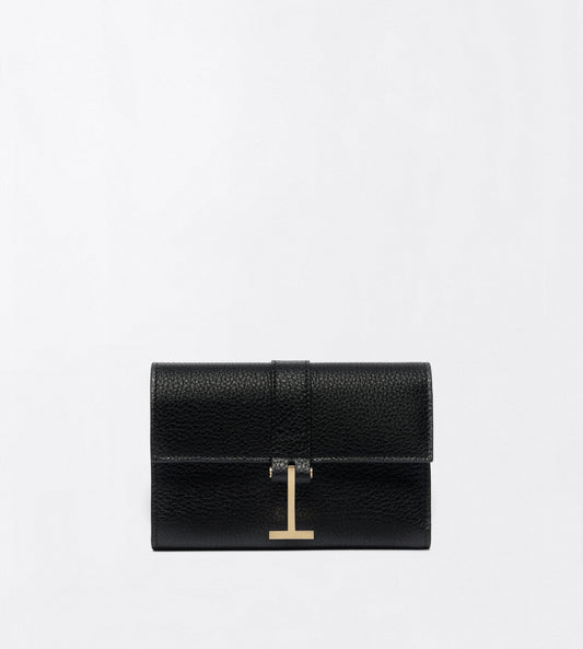Grain Leather Kara Compact Wallet