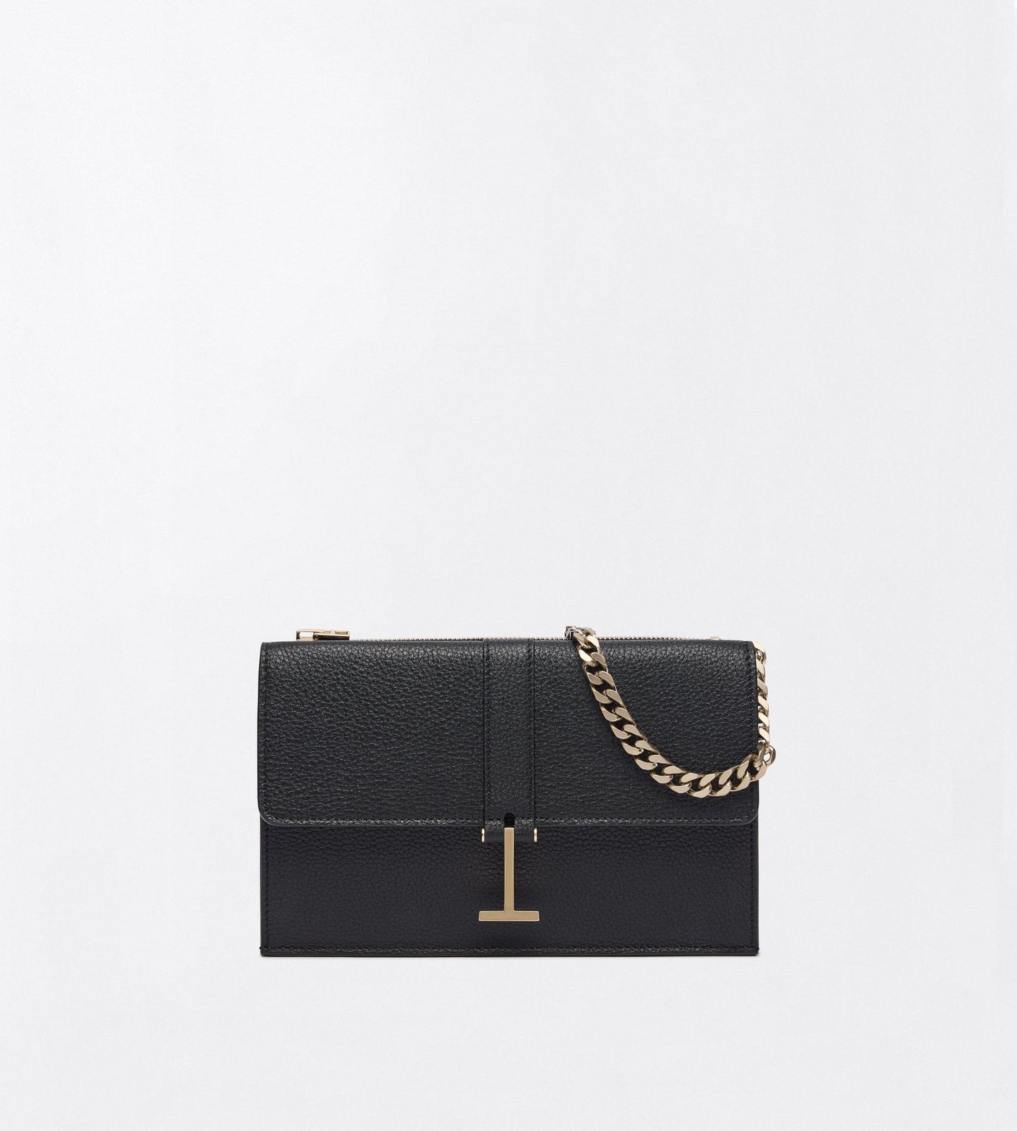 Grain Leather Kara Mini Bag On Chain