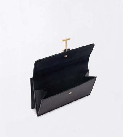 Grain Leather Kara Mini Bag On Chain