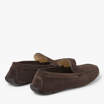 Stanly Driver Mocha Reverse Suede Driver
