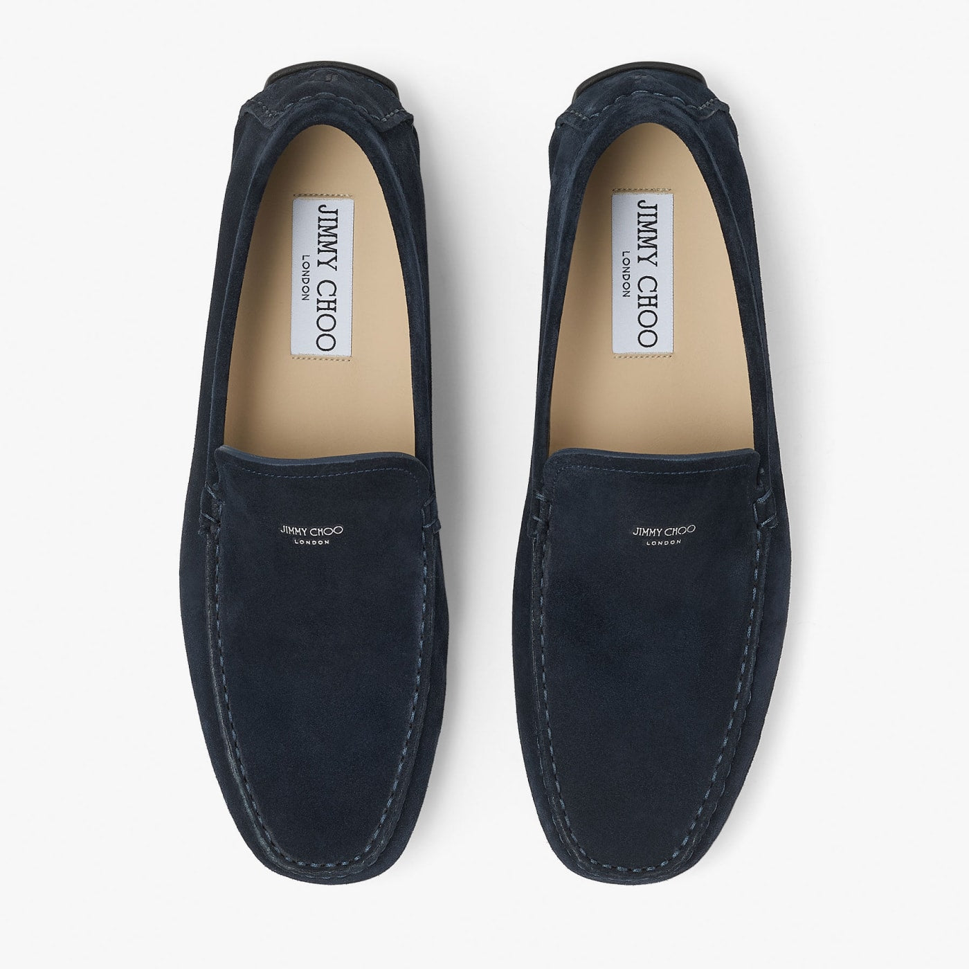 Stanly Driver Navy Reverse Suede Driver
