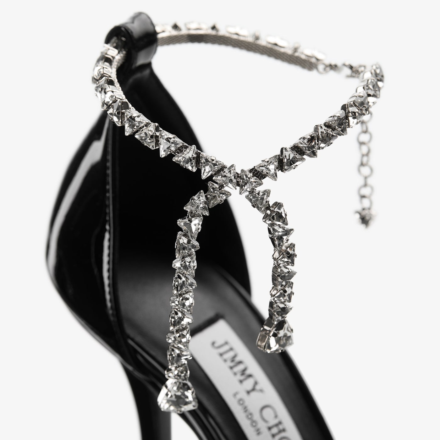 Stevie 100 Black Patent Leather Pumps