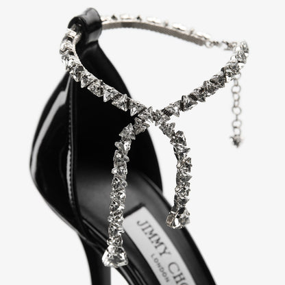 Stevie 100 Black Patent Leather Pumps