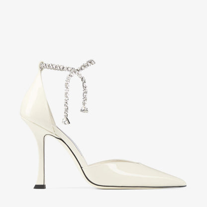 Stevie 100 Latte Patent Leather Pumps