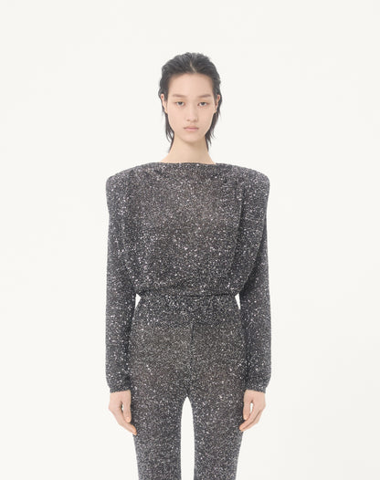 Sequin Thread Jumper