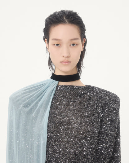 Sequin Thread Jumper