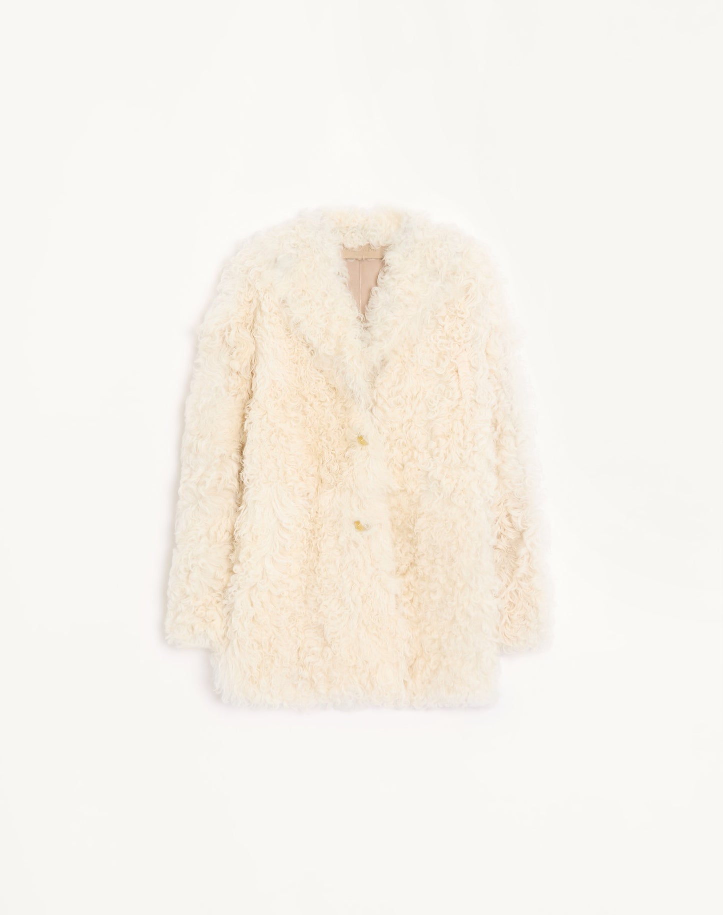 Shearling Peacoat
