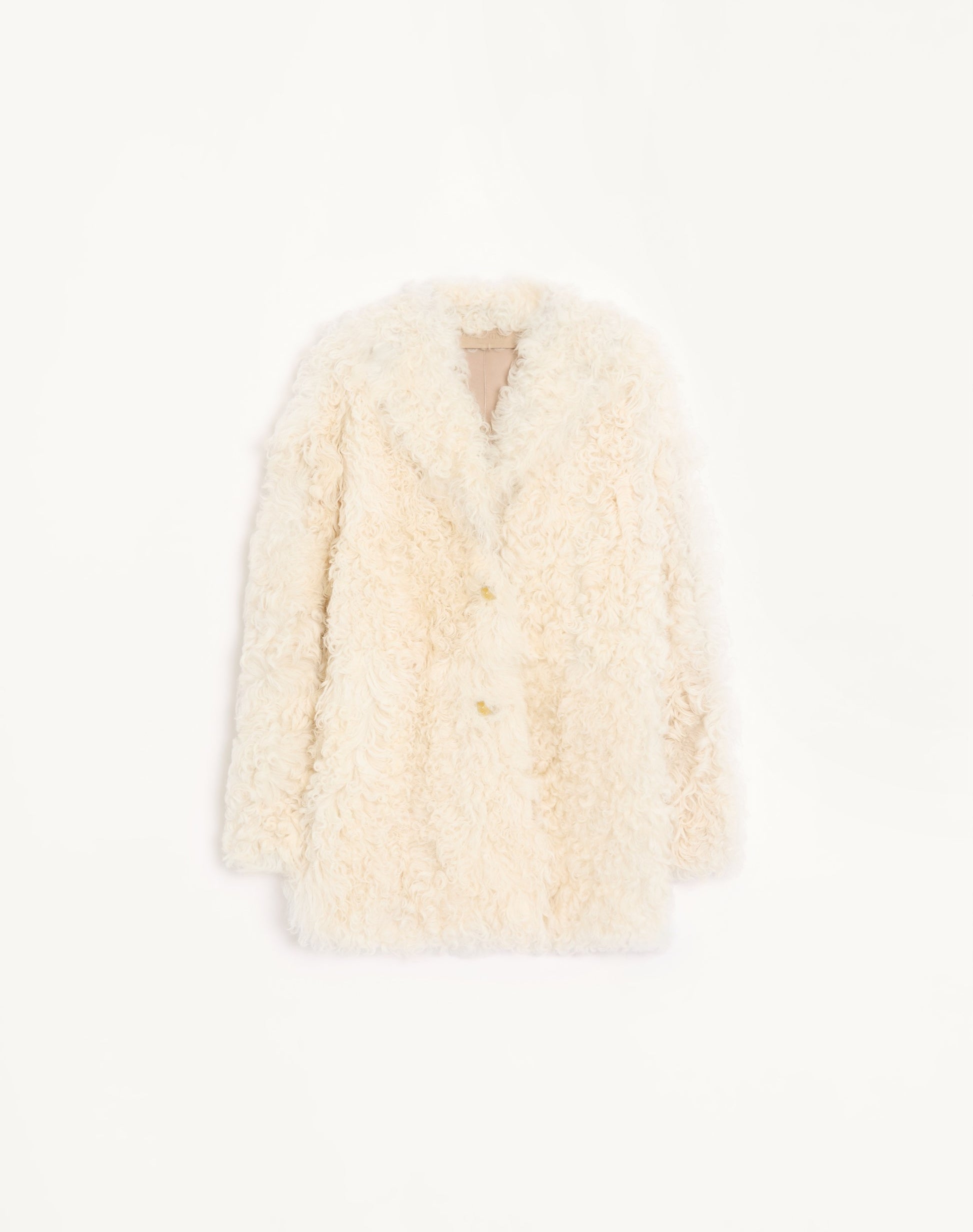 Shearling Peacoat
