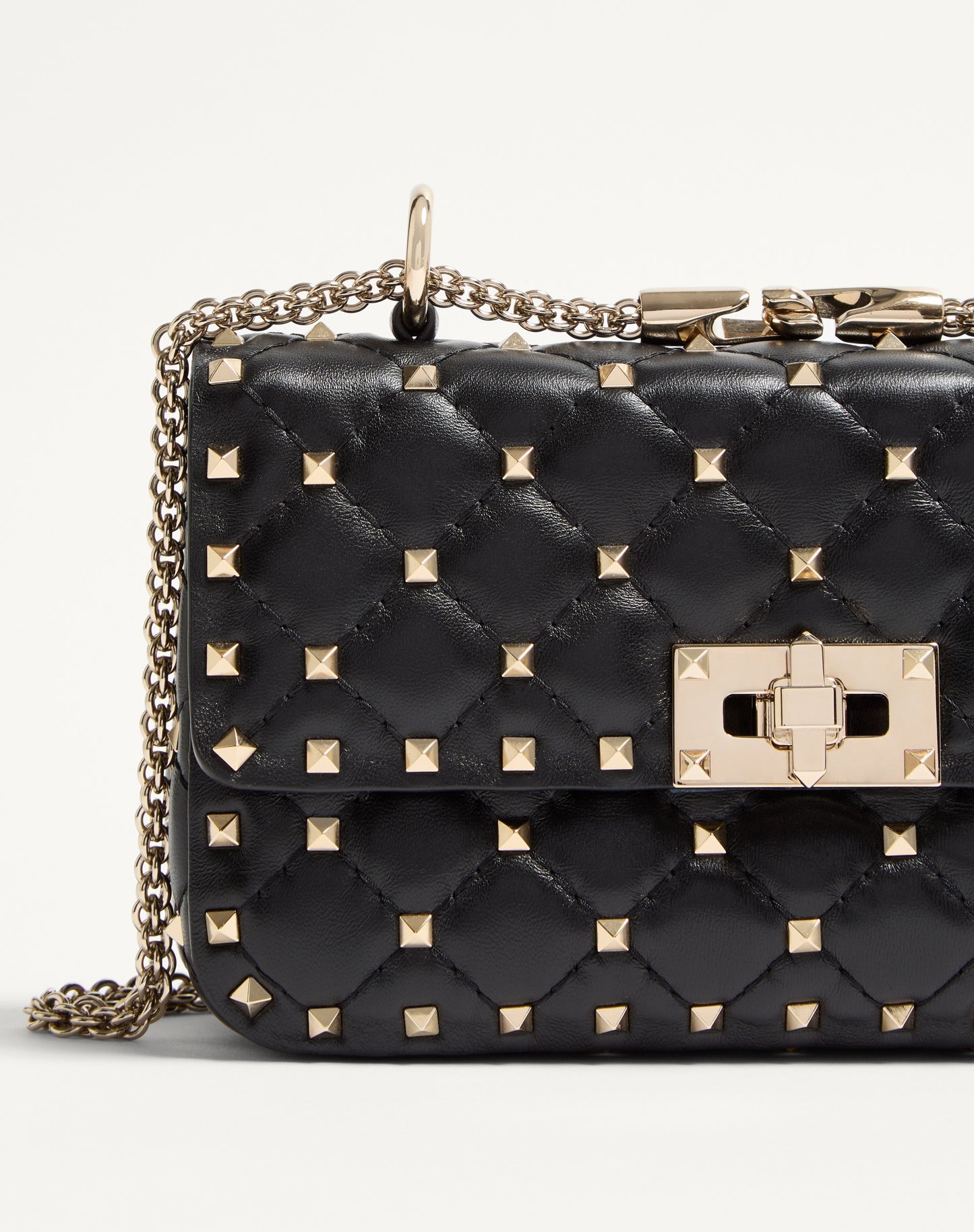 Small Nappa Rockstud Spike Bag