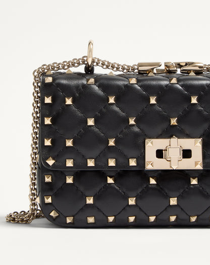 Small Nappa Rockstud Spike Bag
