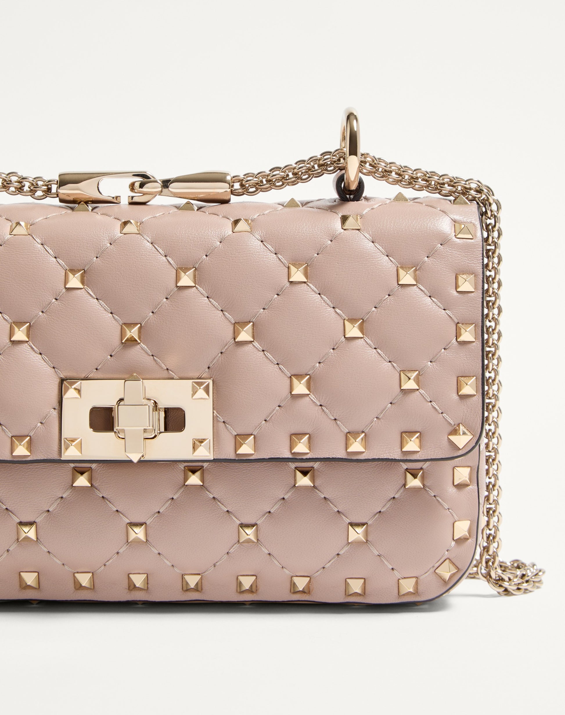 Small Nappa Rockstud Spike Bag