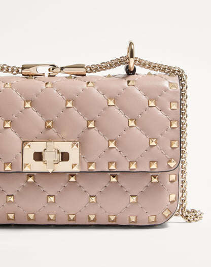 Small Nappa Rockstud Spike Bag