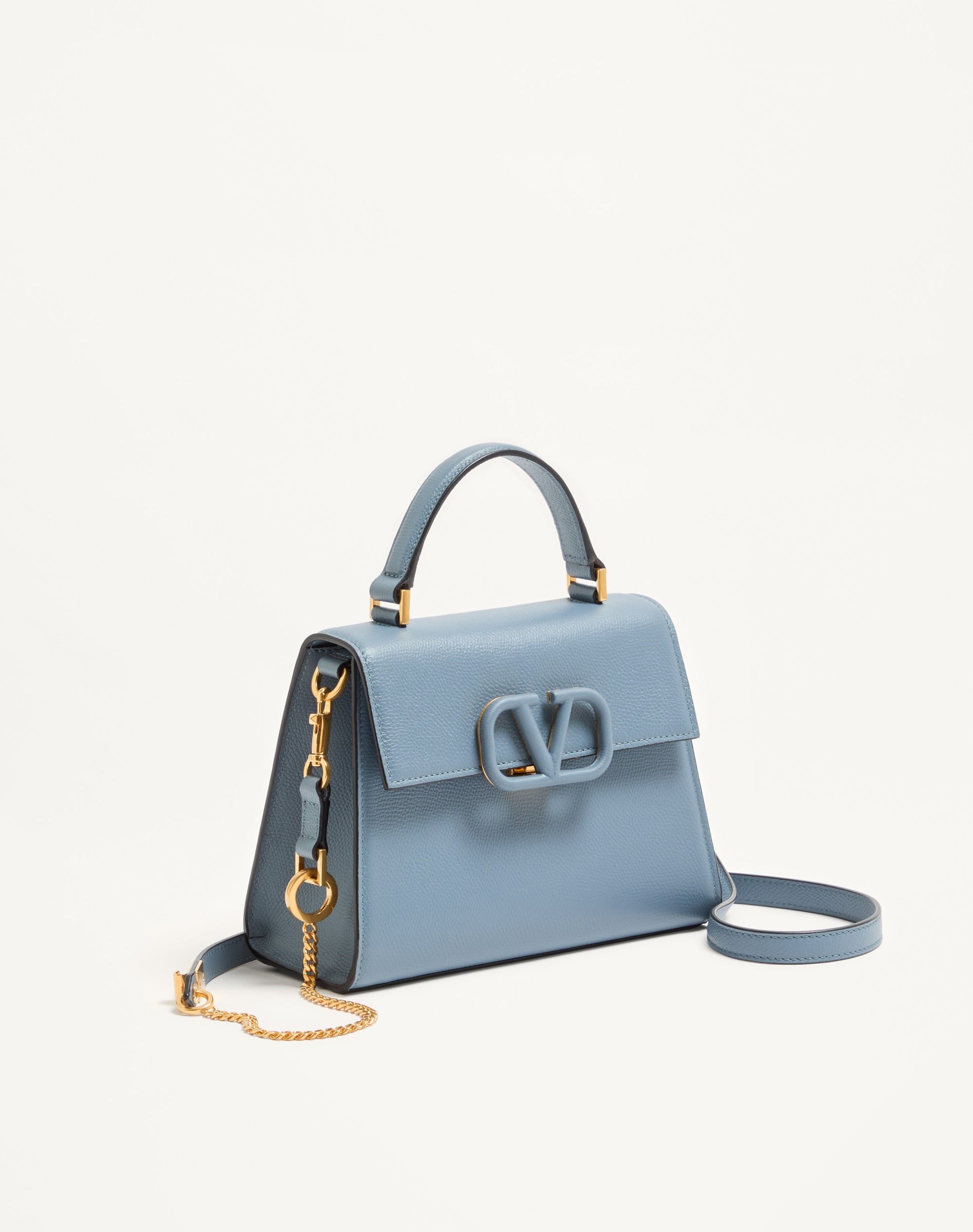 Valentino Garavani Vsling Small Handbag In Grainy Calfskin