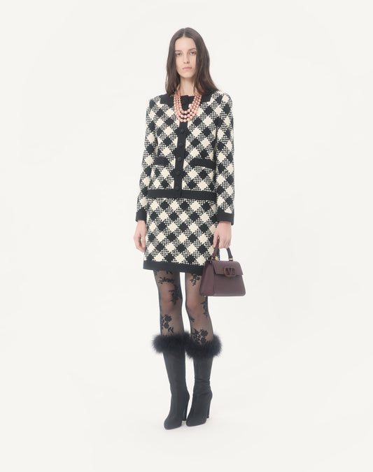 Small Vsling Grainy Calfskin Handbag