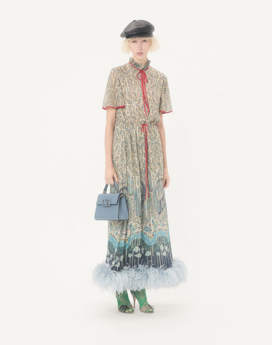 Valentino Garavani Vsling Small Handbag In Grainy Calfskin