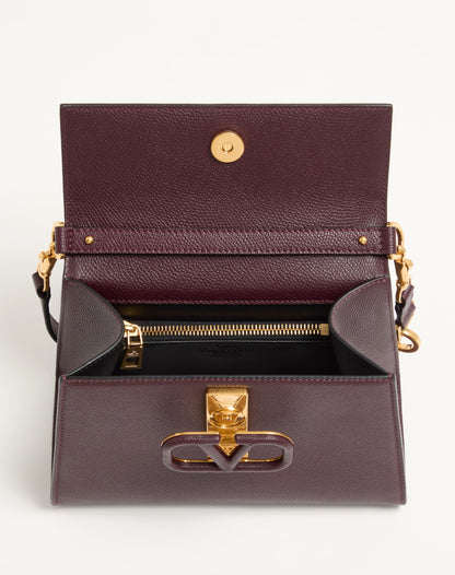 Small Vsling Grainy Calfskin Handbag