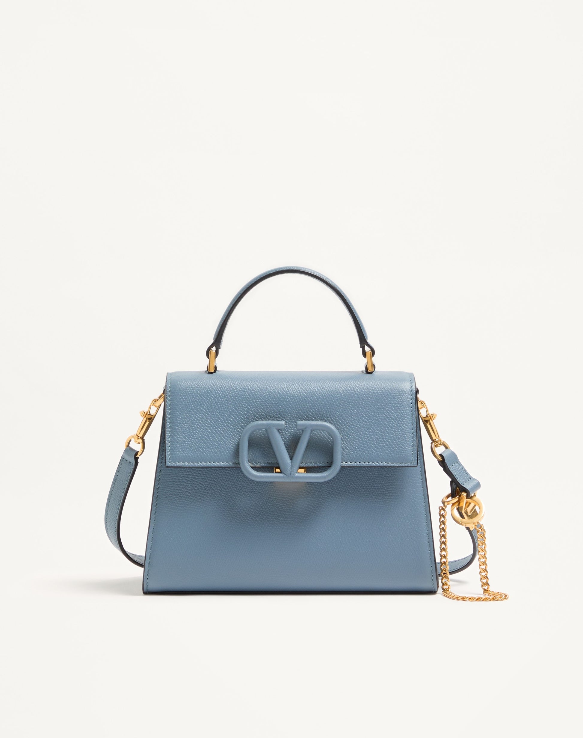 Valentino Garavani Vsling Small Handbag In Grainy Calfskin