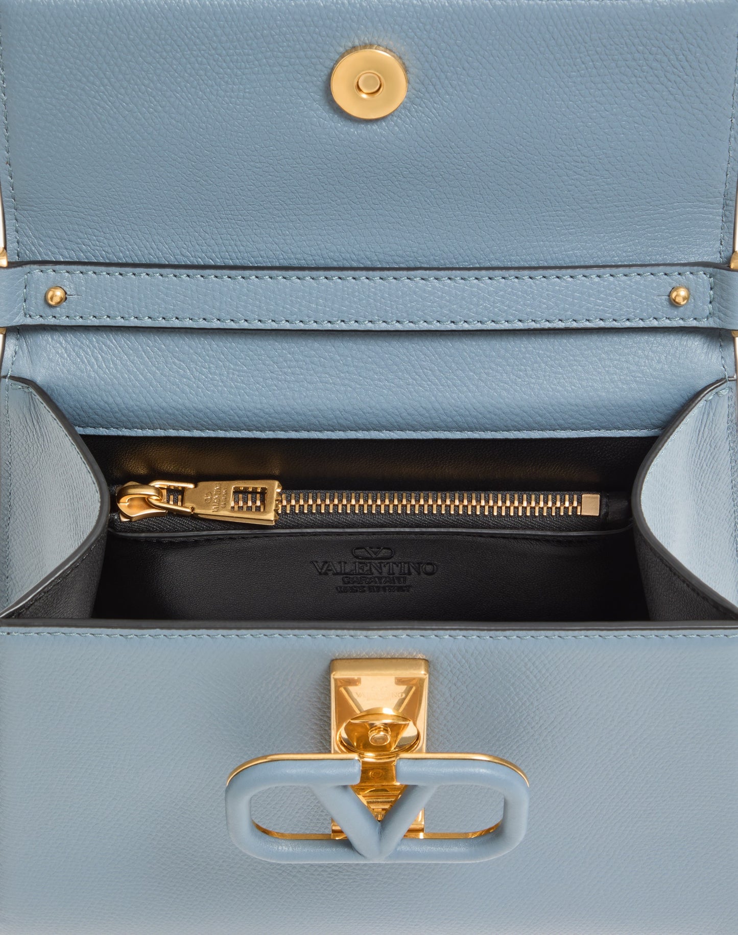 Valentino Garavani Vsling Small Handbag In Grainy Calfskin