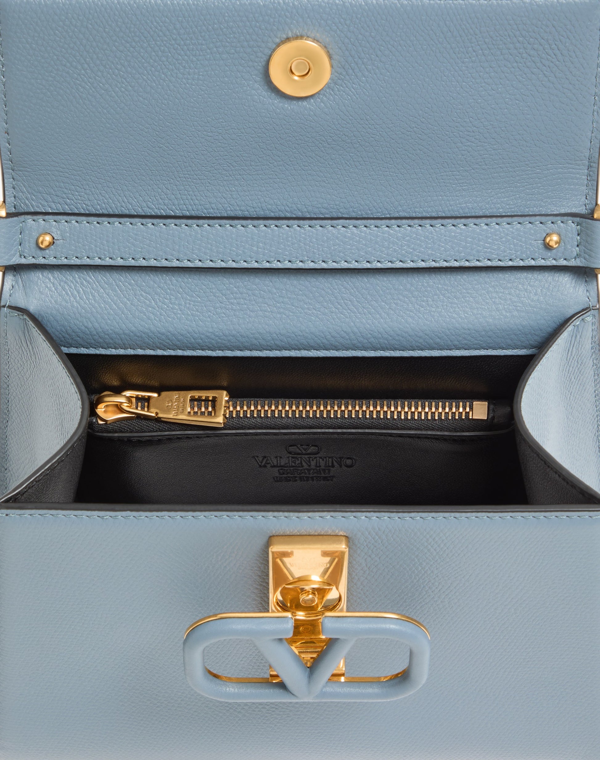 Valentino Garavani Vsling Small Handbag In Grainy Calfskin