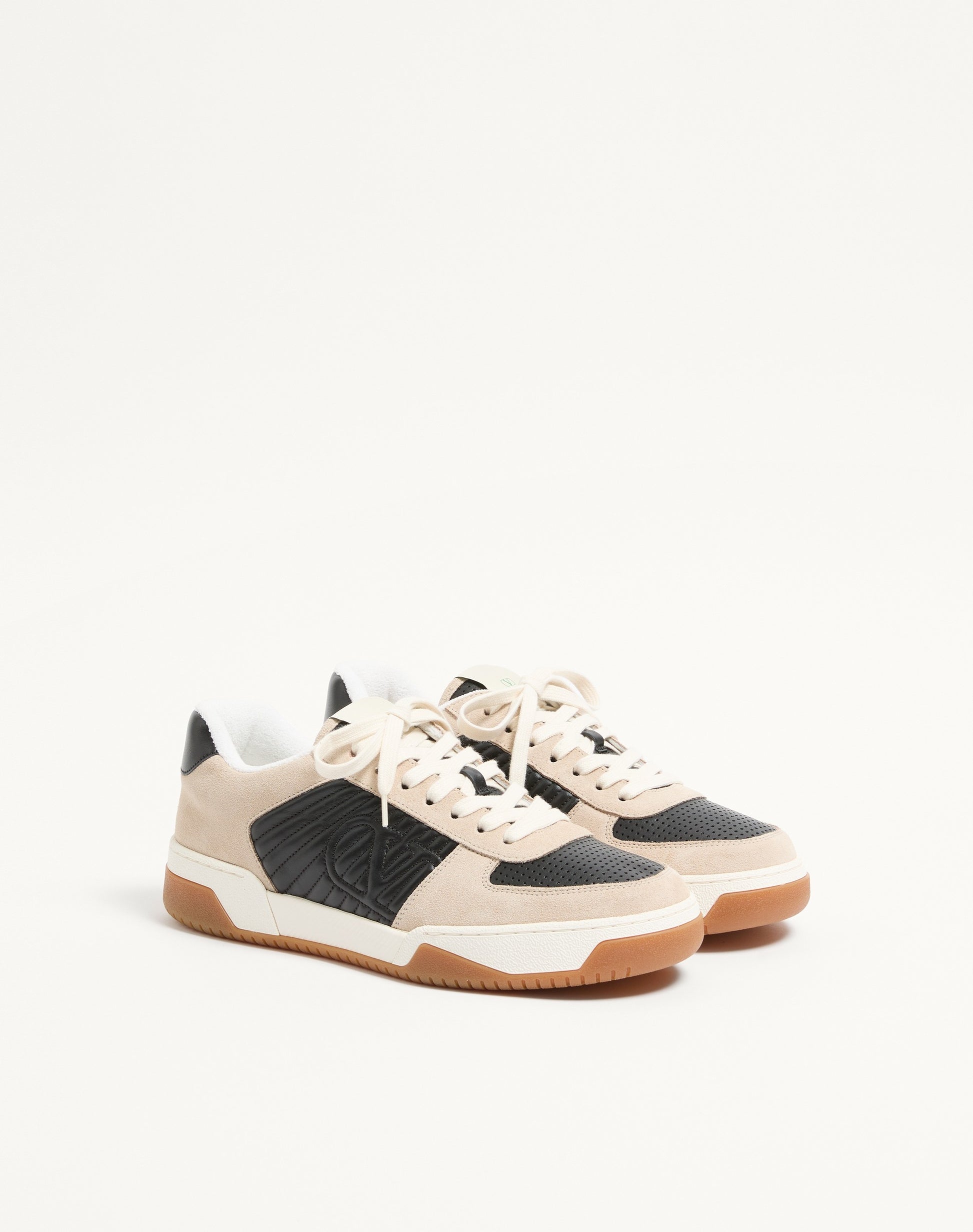 Sparry Trainer In Split Leather And Nappa
