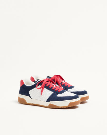 Sparry Trainer In Split Leather And Nappa