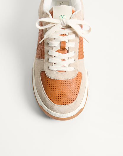 Sparry Trainer In Split Leather And Nappa